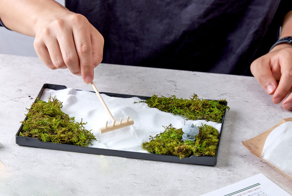 苔プリ｜苔プリ KP 枯山水キット 鳥居・灯籠付き(11174KP)